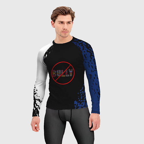 Мужской рашгард Bully game краски рокстар / 3D-принт – фото 3
