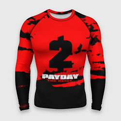 Рашгард мужской Payday 2 краски, цвет: 3D-принт