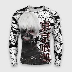 Рашгард мужской Kaneki Ken - Токийский Гуль, цвет: 3D-принт