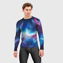 Рашгард мужской Fascinating cosmic expanses, цвет: 3D-принт — фото 2