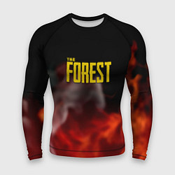 Рашгард мужской Forest fire game, цвет: 3D-принт