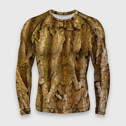 Мужской рашгард Кора дерева текстура