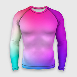 Рашгард мужской Colorful gradient, цвет: 3D-принт