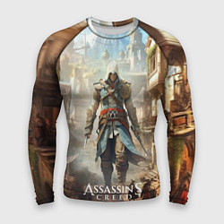 Рашгард мужской Assassins creed старый город, цвет: 3D-принт