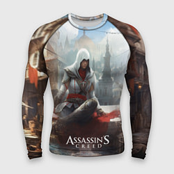 Рашгард мужской Assassins creed poster game, цвет: 3D-принт