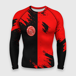 Рашгард мужской Ajax sport color red, цвет: 3D-принт
