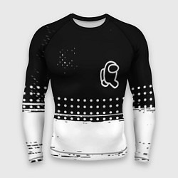 Мужской рашгард Among us геометрия