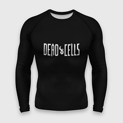 Рашгард мужской Dead Cells logo white, цвет: 3D-принт
