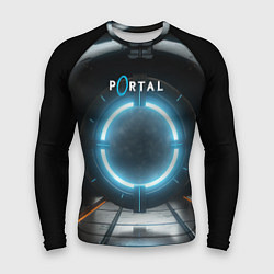 Рашгард мужской Portal logo game, цвет: 3D-принт