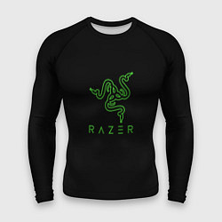 Рашгард мужской Razer logo brend, цвет: 3D-принт