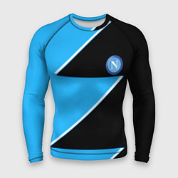 Мужской рашгард Napoli fc geometry blue