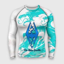 Рашгард мужской Elder Scrolls logo, цвет: 3D-принт