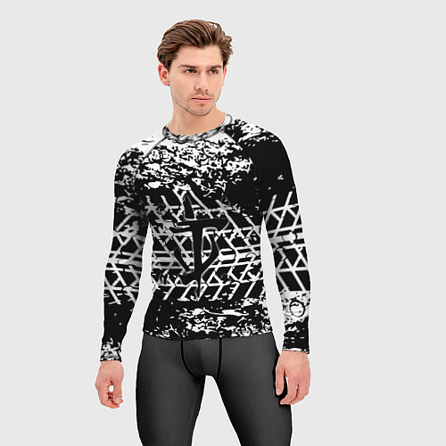 Мужской рашгард Doom знак шины / 3D-принт – фото 3