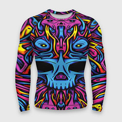 Мужской рашгард Skull tatoo steel