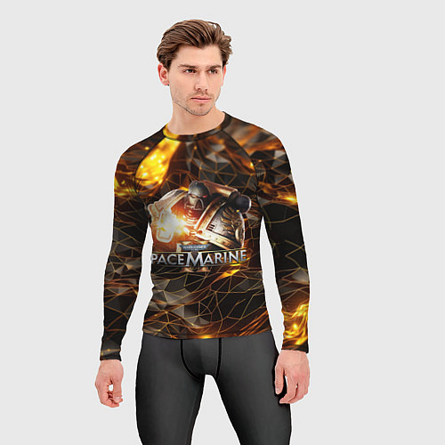Мужской рашгард Warhammer 40000 space marine 2 / 3D-принт – фото 3
