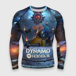 Рашгард мужской Deadlock Dynamo, цвет: 3D-принт