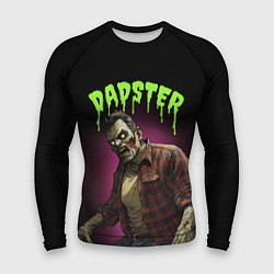 Рашгард мужской Dadster - zombie - на хэллоуин, цвет: 3D-принт