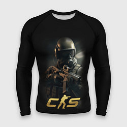 Рашгард мужской CS counter terrorist, цвет: 3D-принт