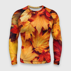 Мужской рашгард Осенние кленовые листья
