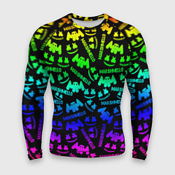 Мужской рашгард Marshmello neon steel pattern