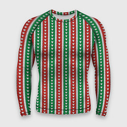 Мужской рашгард Knitted pattern