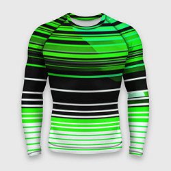 Мужской рашгард Разноцветные вертикальные линии