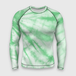 Рашгард мужской Салатовый тай дай, цвет: 3D-принт