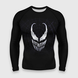 Рашгард мужской Venom face - logo, цвет: 3D-принт