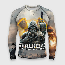 Рашгард мужской S t a l k e r Heart of Chornobyl, цвет: 3D-принт