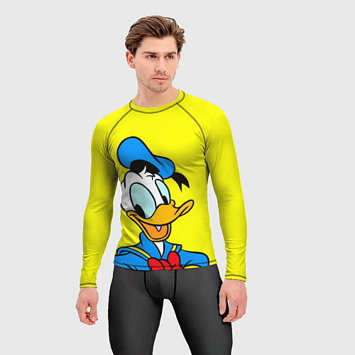 Мужской рашгард Дональд Дак / 3D-принт – фото 3