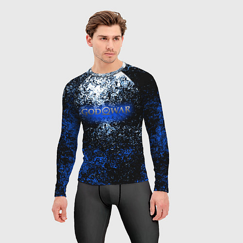 Мужской рашгард God of War краски / 3D-принт – фото 3