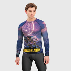 Рашгард мужской Borderlands вооружение, цвет: 3D-принт — фото 2