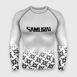 Рашгард мужской Samurai logo japan, цвет: 3D-принт