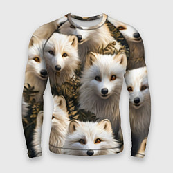 Рашгард мужской Песцы, цвет: 3D-принт