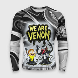Рашгард мужской We are Venom - Morty, цвет: 3D-принт