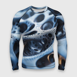 Мужской рашгард Текстура объемных сот