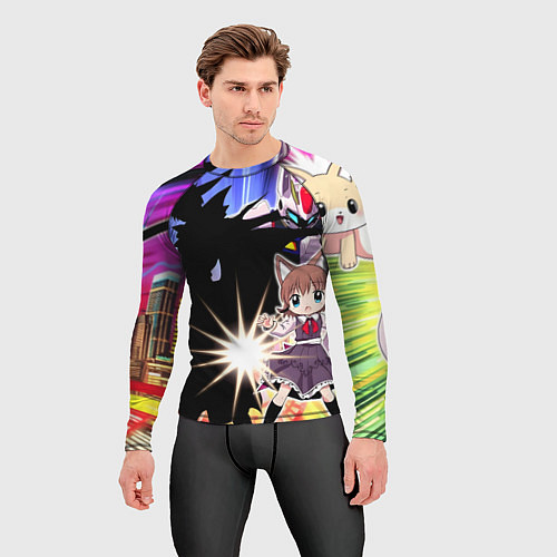 Мужской рашгард Фанату аниме / 3D-принт – фото 3