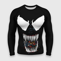 Мужской рашгард Веном жрет