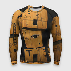 Рашгард мужской Глаза в каменных домах, цвет: 3D-принт