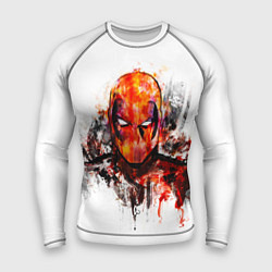 Рашгард мужской Дэдпул краски, цвет: 3D-принт