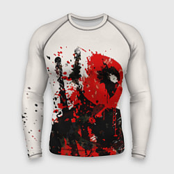 Мужской рашгард Дэдпул брызги