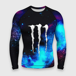 Рашгард мужской Monster energy космос, цвет: 3D-принт
