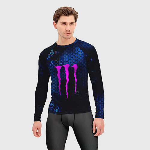 Мужской рашгард Monster energy броня / 3D-принт – фото 3