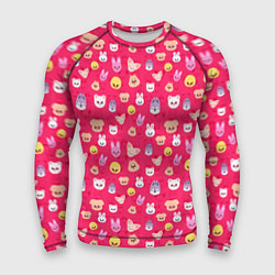 Рашгард мужской Skzoo pattern pink, цвет: 3D-принт