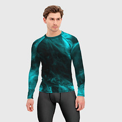 Рашгард мужской Neon smoke, цвет: 3D-принт — фото 2