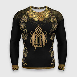 Рашгард мужской Исламская каллиграфия символ Корана, цвет: 3D-принт