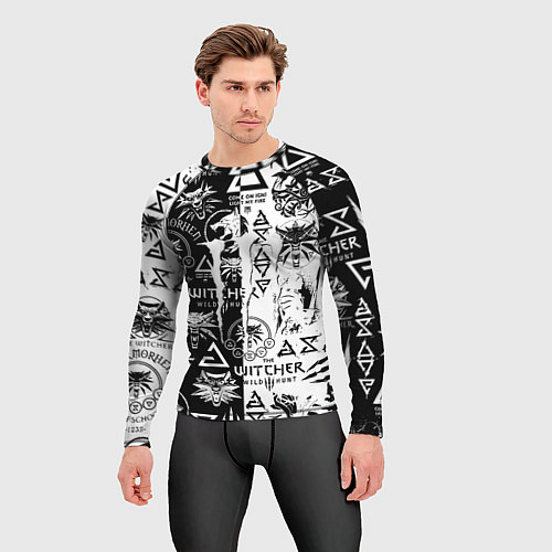 Мужской рашгард Monster energy логотипы игр / 3D-принт – фото 3