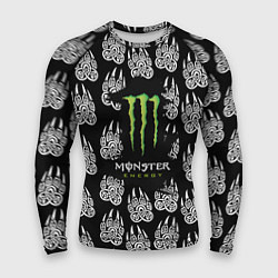Рашгард мужской Monster energy медвежьи лапы, цвет: 3D-принт