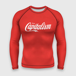 Рашгард мужской Наслаждайтесь капитализмом, цвет: 3D-принт