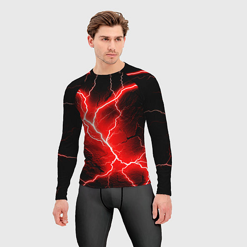 Мужской рашгард Lightning / 3D-принт – фото 3